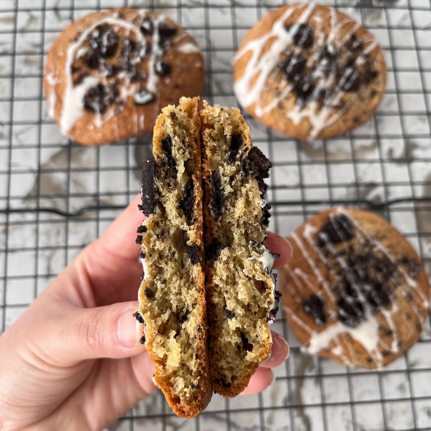 The Oreo Twist (Sourdough Oreo Crumb Cookie)