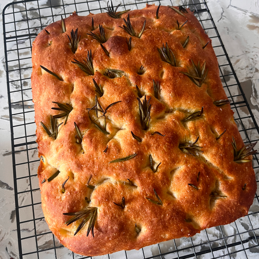 The Essential (Rosemary Honey Focaccia)