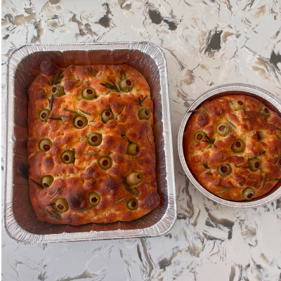 The Impressor (Olive and Rosemary Focaccia)