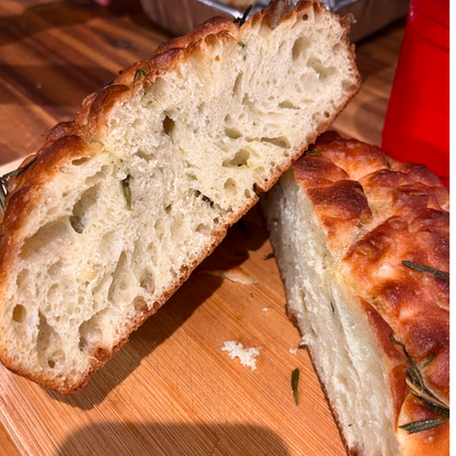 The Essential (Rosemary Honey Focaccia)