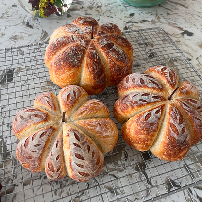 Pumpkin Shaped Sourdough