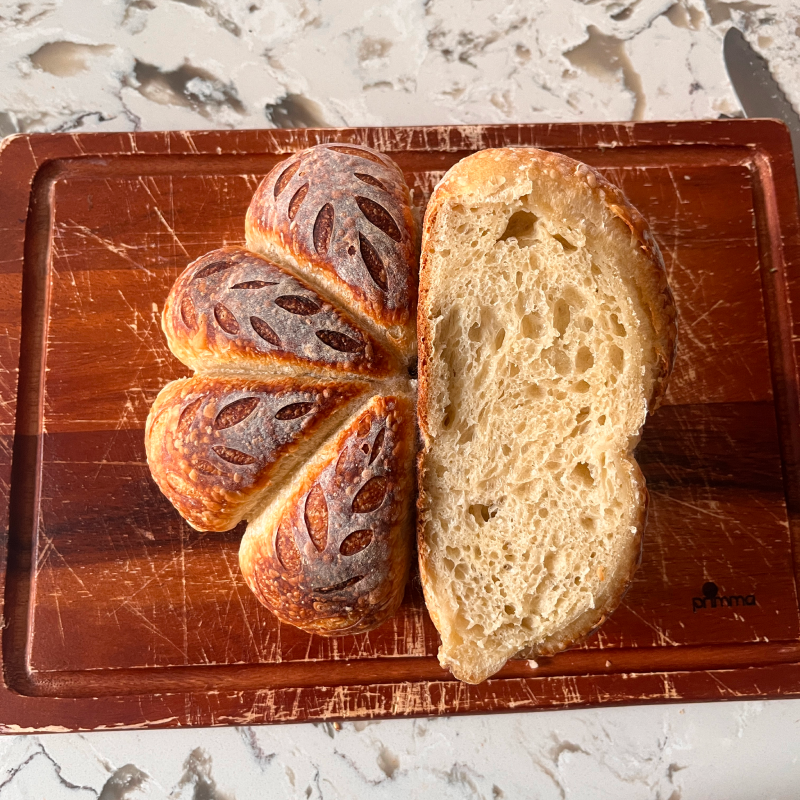 Pumpkin Shaped Sourdough