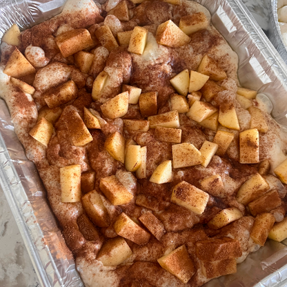 Apple-Solute Favourite (Cinnamon Apple Focaccia)