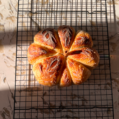 Pumpkin Shaped Sourdough