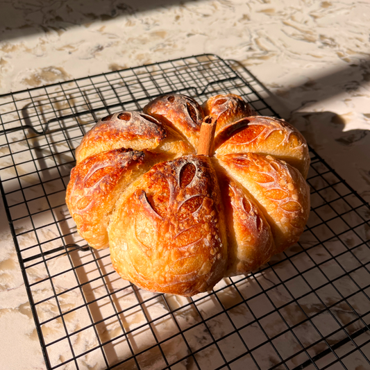 Pumpkin Shaped Sourdough