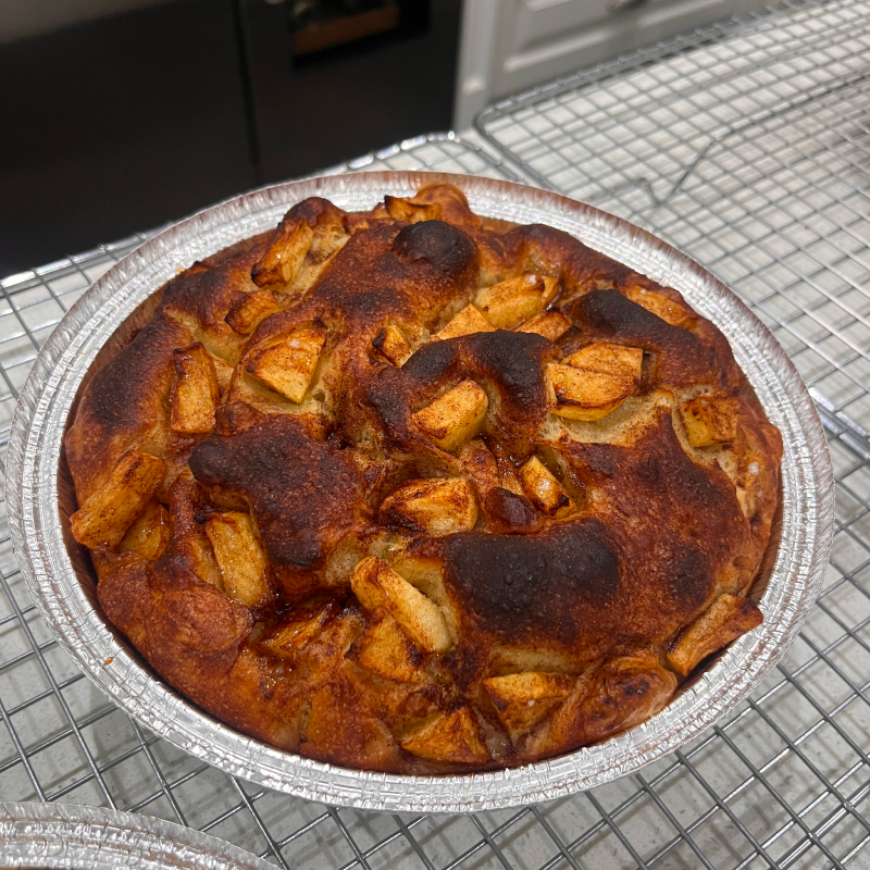 Apple-Solute Favourite (Cinnamon Apple Focaccia)