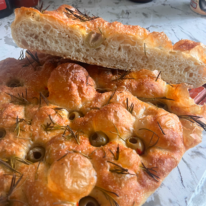 The Impressor (Olive and Rosemary Focaccia)